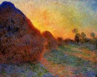 Monet, Claude Oscar - Grainstacks